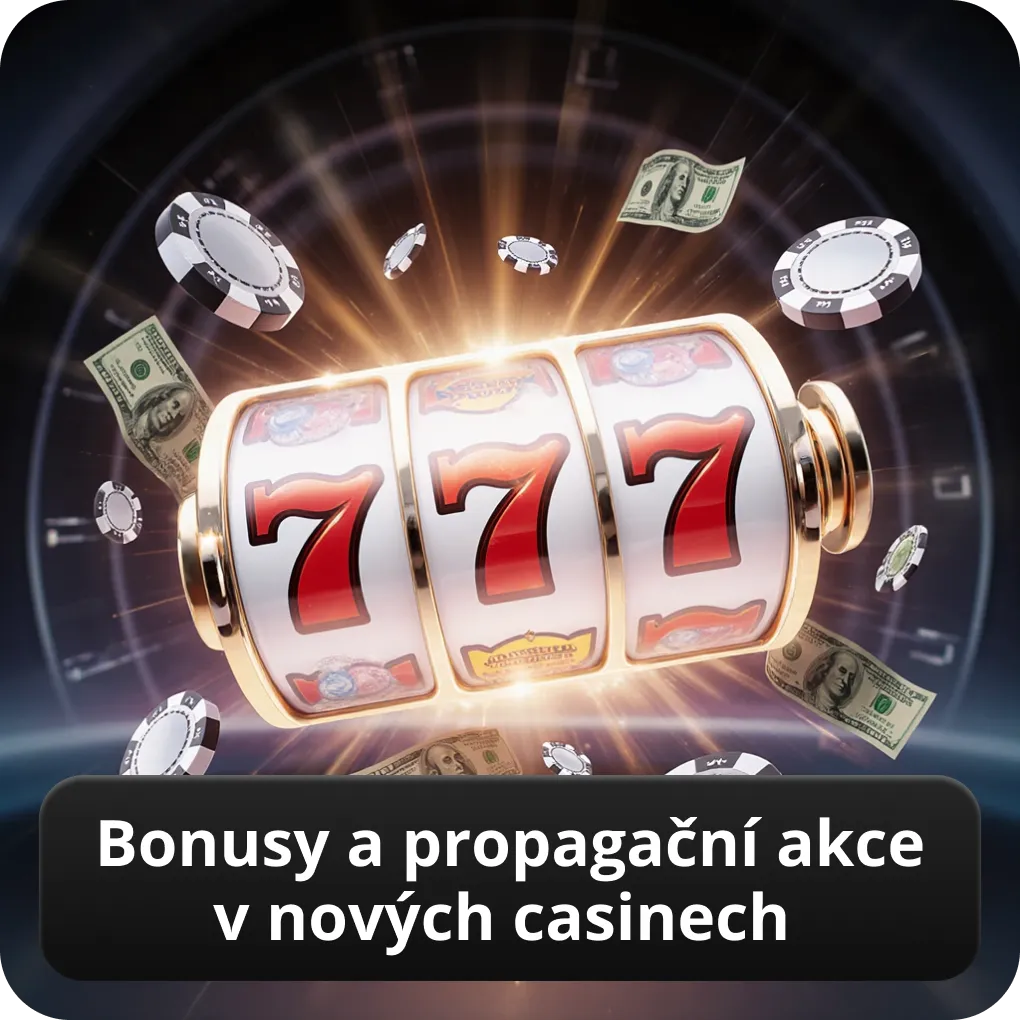 Bonusy a propagační akce v nových casinech